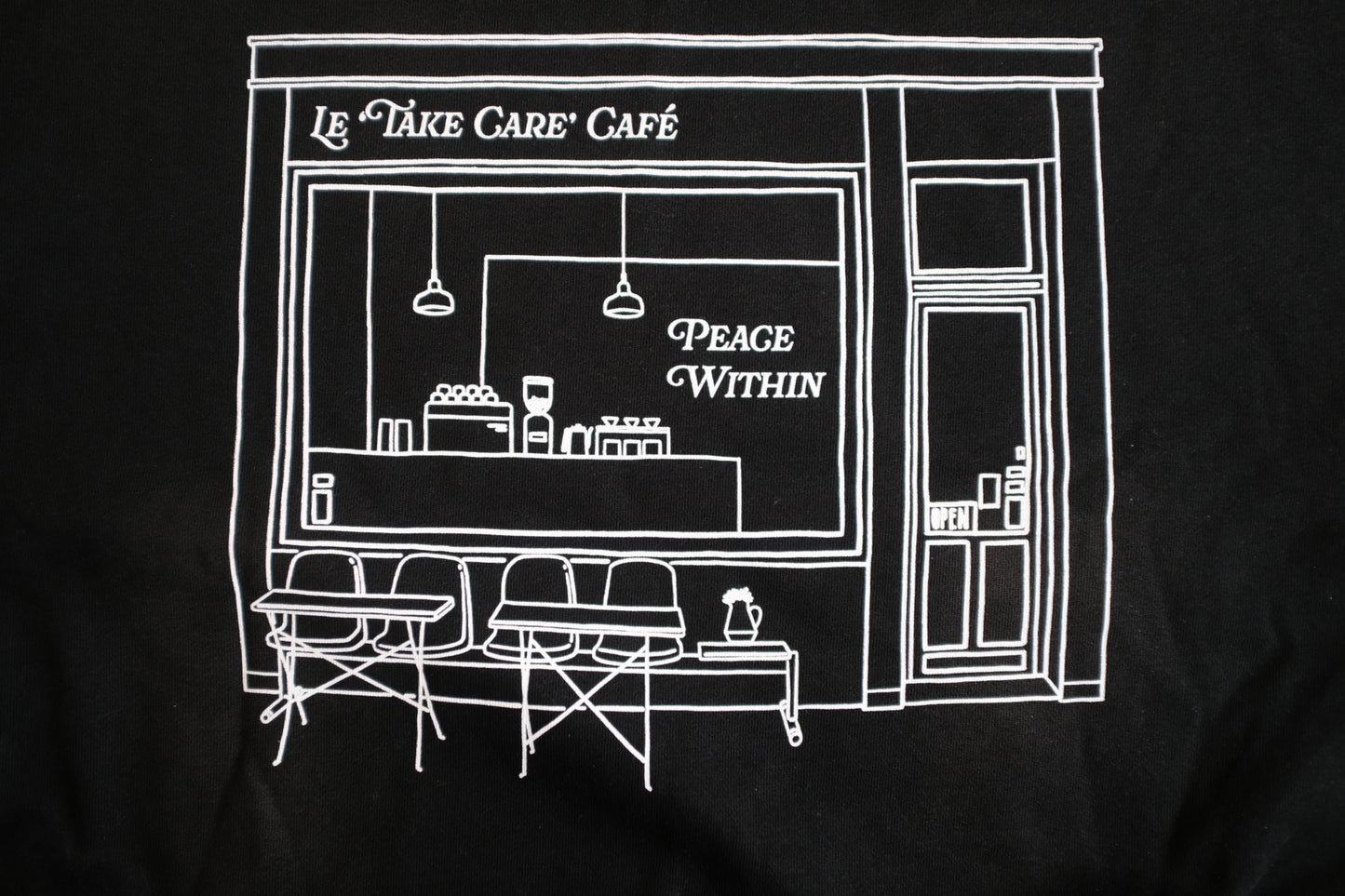 Le ‘Take Care’ Café Hoodie