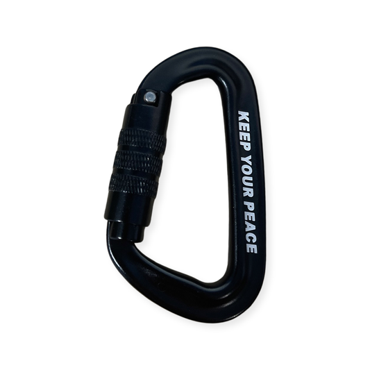 'Keep Your Peace' Carabiner
